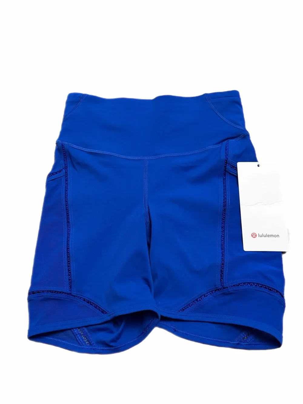 NWT Lululemon Fast & Free High-Rise Lace Trim Short 6